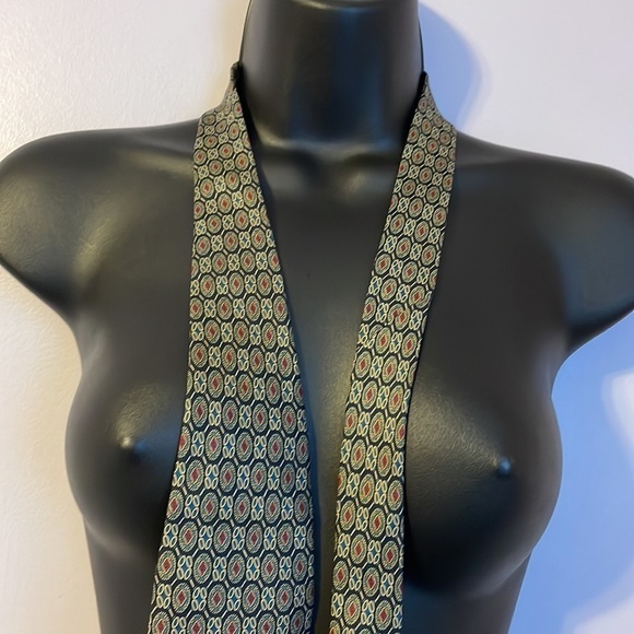 Christian Dior Monsieur Silk Tie Geometric Pattern - Picture 3 of 14